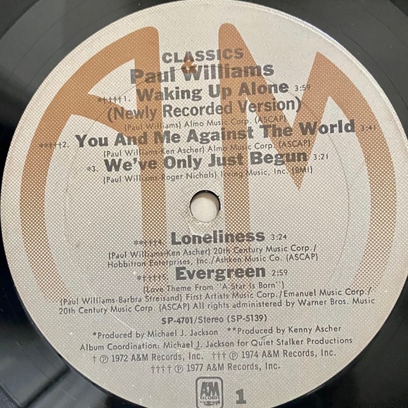 3/$15 PAUL WILLIAMS CLASSICS 1977 - Picture 7 of 7
